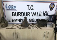 Burdur'da Kaçak Kazı Yapan 7 Kişiye Suçüstü