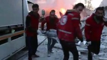 HAVA SALDIRISI - İdlib'e Yoğun Hava Saldırıları Sürüyor