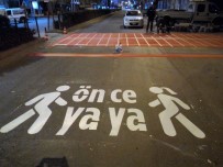 ERTUĞRUL ÇALIŞKAN - Karaman Belediyesinden 'Önce Yaya' Çalışması