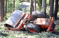 EMNİYET AMİRLİĞİ - Silindir Uçuruma Yuvarlandı Açıklaması 1 Yaralı