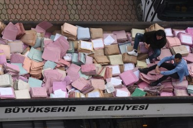 Trabzon Adliyesi Arşivindeki Dosyalar Raflardan İndirildi