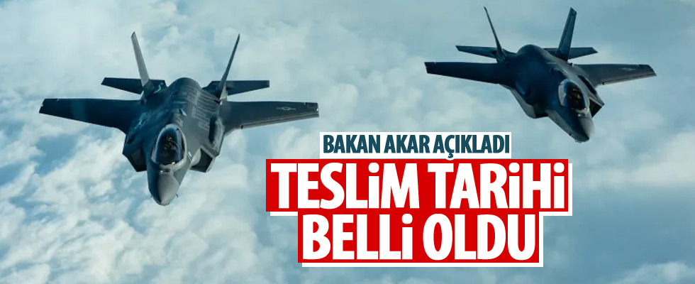 Akar'dan F-35 açıklaması
