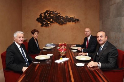 Bakan Çavuşoğlu Avrupa Konseyi Genel Sekreteri Jagland İle Görüştü