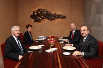 THORBJORN JAGLAND - Bakan Çavuşoğlu Avrupa Konseyi Genel Sekreteri Jagland İle Görüştü