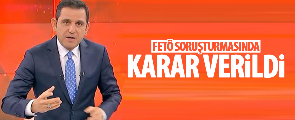 Fatih Portakal hakkında karar verildi
