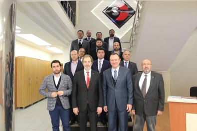 MÜSİAD'dan OSB Başkanı Topçuoğlu'na Ziyaret