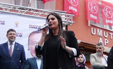 Sarıeroğlu, Çorlu'da Önce Seçim Bürosu Açılışına Katıldı