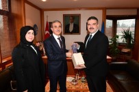 İSMAİL DEMİR - Savunma Sanayii Başkanı Prof. Dr. Demir, Rektör Prof. Dr. Çomaklı'yı Ziyaret Etti