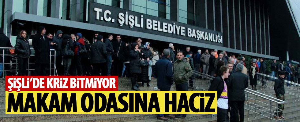 Şişli Belediyesi'nde kriz