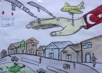 KOMPOZISYON - Suriyeli Öğrenciler Duygularını Eserlere Aktardı