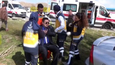 Aksaray'da Trafik Kazası Açıklaması 2 Yaralı