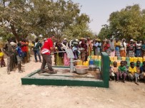 TEMEL ATMA TÖRENİ - İnsani Yardım Organizasyonu WEFA Burkina Faso'da Yardıma Muhtaç Aileleri Sevindirdi