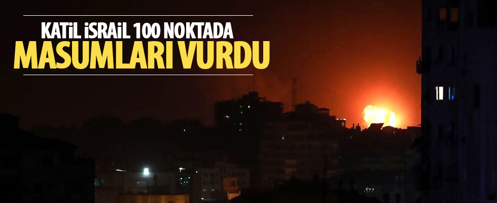 İsrail'den Gazze'ye hava saldırısı