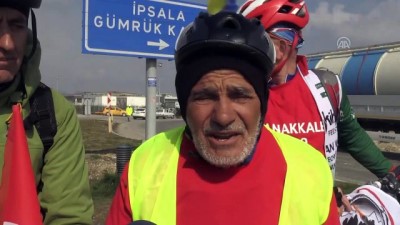 Şehitler İçin Balkanlar'dan Çanakkale'ye Bisikletle Yola Çıktılar