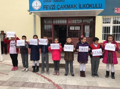 Sungurlu'da Türkçeme Sahip Çıkıyorum Projesi