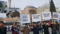 AYASOFYA - İstanbul, Ayasofya Önünde Yeni Zelanda'daki Cami Saldırısına Karşı Tek Ses Oldu