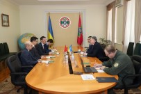 TÜRK BÜYÜKELÇİLİĞİ - Türk Büyükelçi, Ukrayna Devlet Sınır Güvenlik Servisi Başkanı İle Görüştü