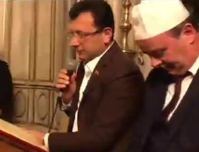 Ekrem İmamoğlu Yasin okudu