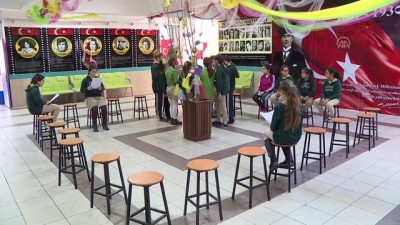 Öğrenciler Geleceği Okul Koridorlarında Tasarlıyor