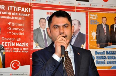 Bakan Kurum Açıklaması 'CHP; Çöp, Çamur Ve Çukur Olarak Tarihe Geçti'