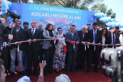 Başkan Çerçioğlu, Koçarlı'da Mesire Alanının Açılışını Yaptı