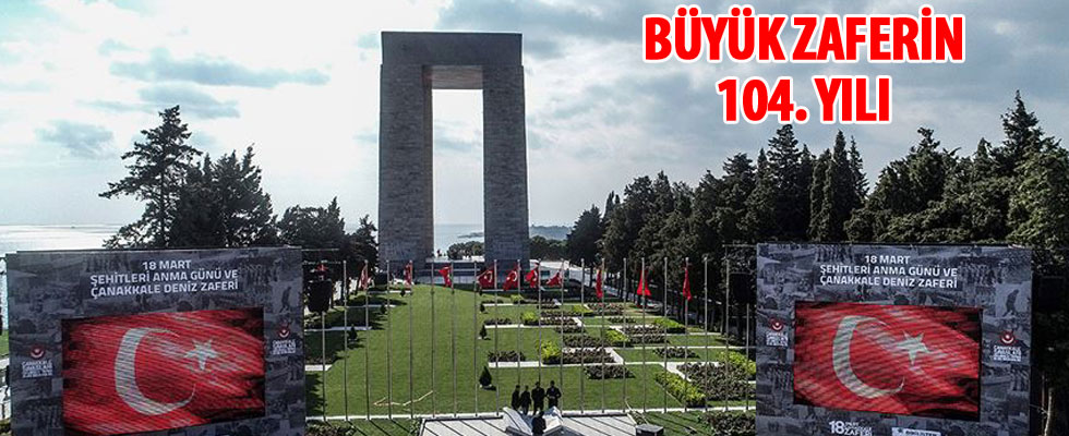 Çanakkale Deniz Zaferi'nin 104. yılı