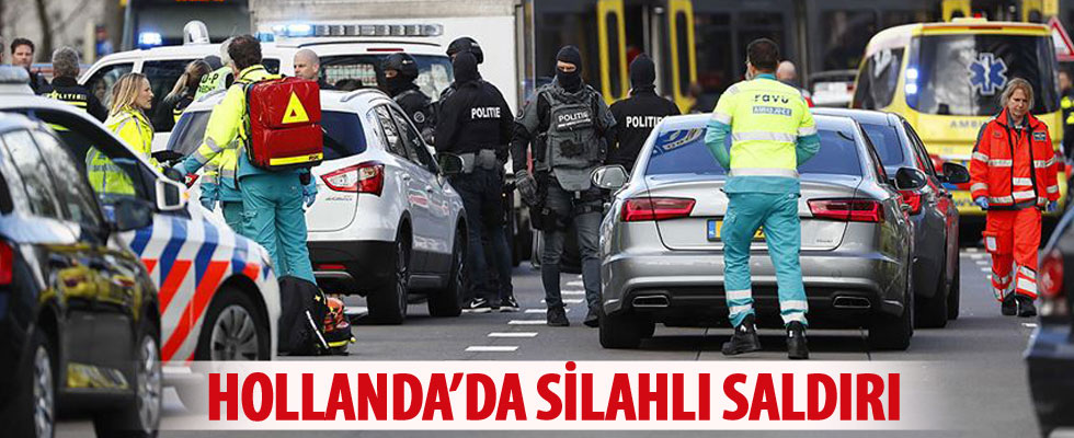 Hollanda'da silahlı saldırı: 3 ölü, 9 yaralı (Şüpheli 37 yaşında Türk kökenli)