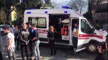 SAKARYA CADDESİ - Polis Memurunu Darbetti Kaçarken Kaza Yaptı