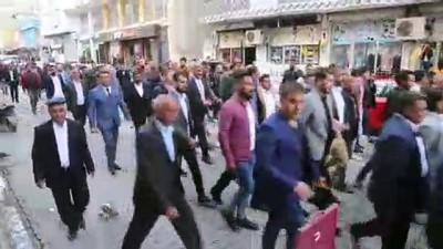 AK Parti Silopi Belediye Başkan Adayı İbrahim Tayşun'dan Esnaf Ziyareti