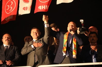 Alanya'daki Cumhur İttifakı'nın Seçim Ofisi Bakan Soylu'nun Katılımıyla Açıldı