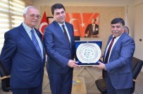 MUSTAFA KOCA - DP Genel Başkanı Gültekin Uysal'dan Başkan Mustafa Koca'ya Destek Ziyareti