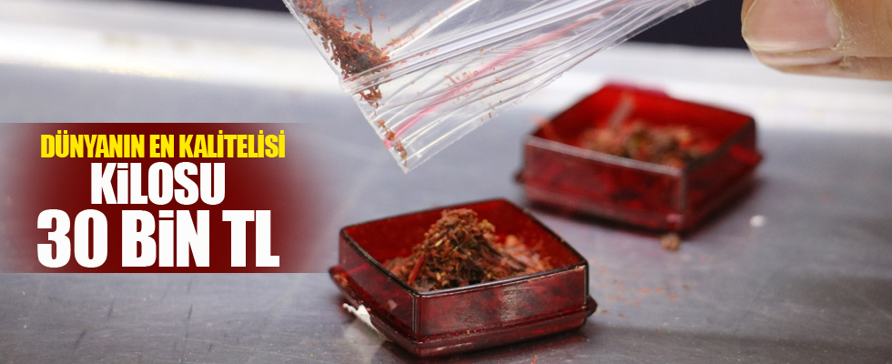 Dünyanın en kalitelisi, 1 kilosu 30 bin TL