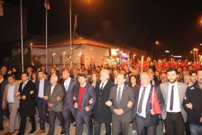 Köşk İYİ Parti'den Çanakkale Zaferi İçin Fener Alayı
