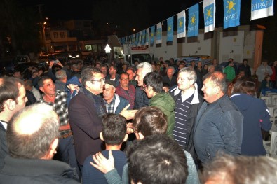 Mehmet Tosun Dereköy'de De Coşkuyla Karşılandı