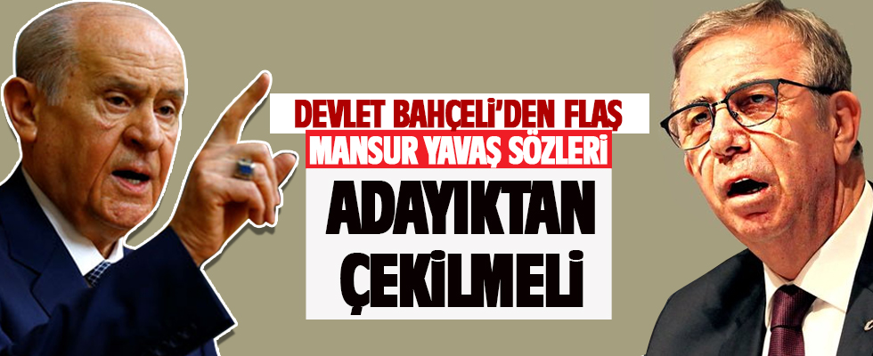 MHP lideri Bahçeli'den önemli açıklamalar