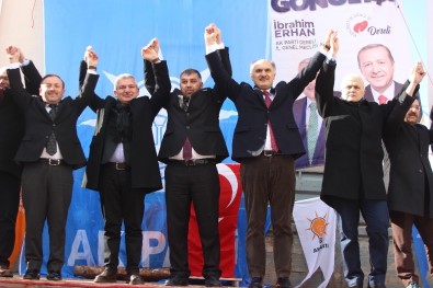 AK Parti Yavuzkemal'e Çıkartma Yaptı