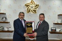 Başkan Alıcık'tan NTO Başkanı Arslan'a Teşekkür Plaketi