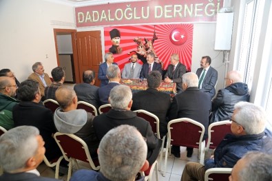 Başkan Palancıoğlu Dadaloğlu Derneği'nde