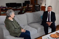 İSMAIL ERDEM - İsmail Erdem'den Milli Şair Mehmet Akif Ersoy'un Torununa Vefa Ziyareti