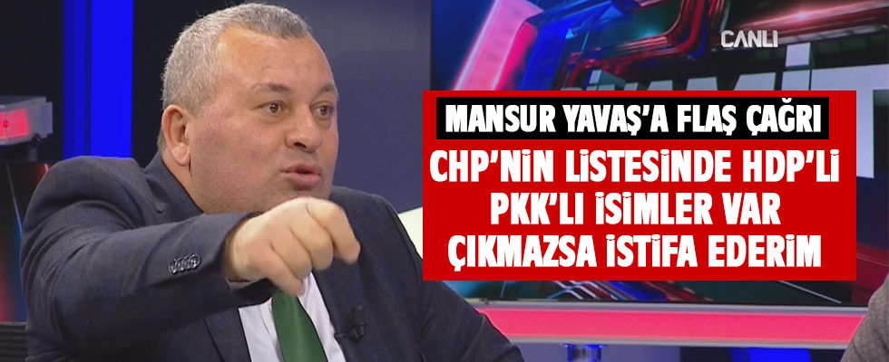 MHP'li Enginyurt'tan büyük iddia: CHP'nin listesinde PKK'lılar var