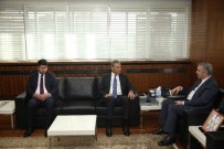 BAĞLıKAYA - TÜRSAB Başkanı Ve Yönetimi Başkan Çelik'i Ziyaret Etti