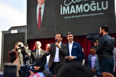 CHP'nin İstanbul Adayı İmamoğlu, Seçim Turuna Çekmeköy'de Devam Etti