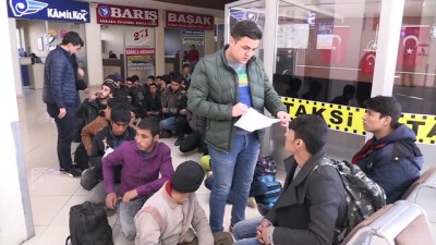 Erzincan'da 34 Düzensiz Göçmen Yakalandı