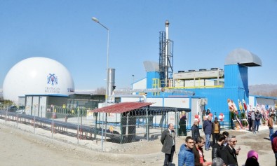 Erzincan'da Çöp Gazından, Elektrik Üretecek Katı Atık Tesisi Açıldı