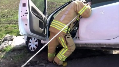 Silivri'de Trafik Kazası Açıklaması 2 Yaralı