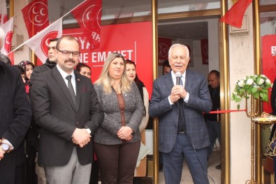 MHP Teşkilatı Tosya'da Seçim Bürosu Açtı