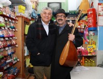ŞÜKRÜ GENÇ - Sarıyer Belediye Başkanı Genç'e Esnaftan Sazlı Sözlü Türkü