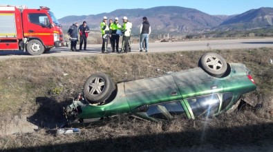 Sinop'ta Trafik Kazası Açıklaması 3 Yaralı