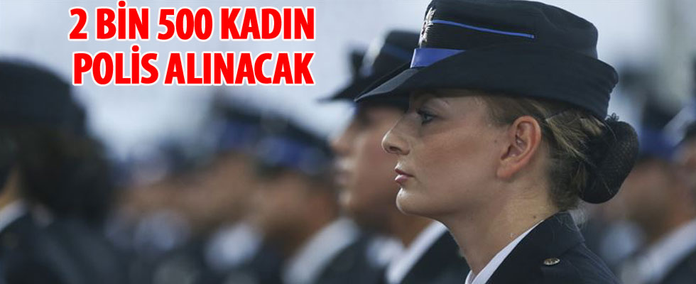 Bakan Soylu açıkladı: 2 bin 500 kadın polis alınacak