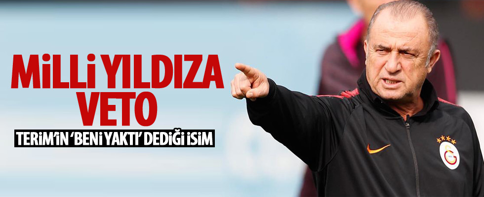 Fatih Terim'den o isme veto
